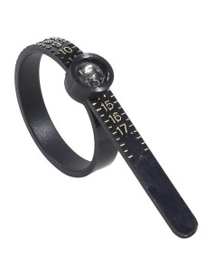 Medidor de Anillos Reutilizable Enyolidimk 1-17 con Lupa