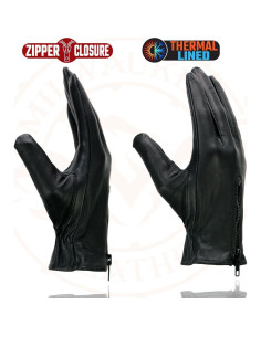 Guantes de Moto de Cuero Térmicos Milwaukee Leather SH226TH 2