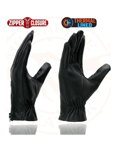Guantes de Moto de Cuero Térmicos Milwaukee Leather SH226TH