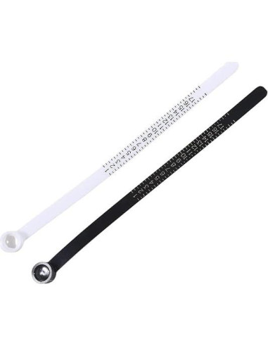 Medidor de Anillos Reutilizable Enyolidimk 1-17 con Lupa