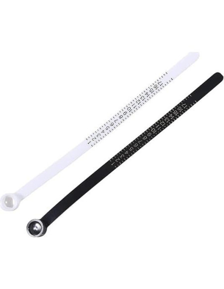 Medidor de Anillos Reutilizable Enyolidimk 1-17 con Lupa