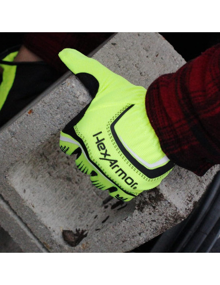 Guantes de Trabajo HexArmor 4033 X-Large Resistentes a Cortes
