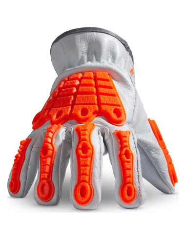 Guantes de Trabajo HexArmor 4067 Cuero A7 Impacto XL