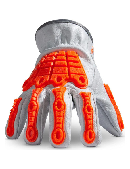 Guantes de Trabajo HexArmor 4067 Cuero A7 Impacto XL