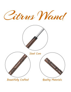 Varita Mágica KingVows para Cosplay de Bruja con Guía 2