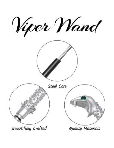 Varita Mágica KingVows Viper para Niños con Caja Regalo