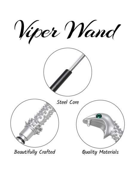 Varita Mágica KingVows Viper para Niños con Caja Regalo