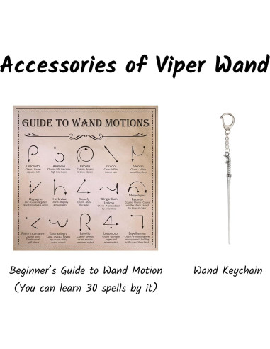 Varita Mágica KingVows Viper para Niños con Caja Regalo