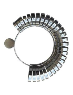 Juego de Medición de Anillos HAWK 29 Piezas Acero Inoxidable 6mm