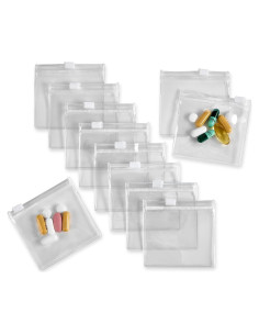 Bolsas de Pouch para Pastillas MEDca - 12 Pcs Reutilizables