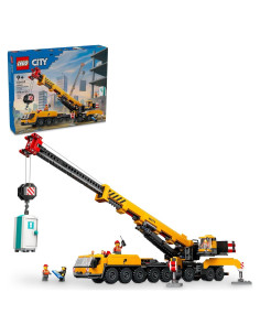 Set de Grúa Móvil Amarilla LEGO City 60409 - 1116 Piezas