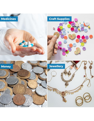 Bolsas de Pouch para Pastillas MEDca - 12 Pcs Reutilizables