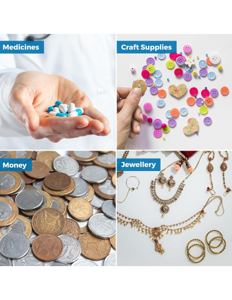 Bolsas de Pouch para Pastillas MEDca - 12 Pcs Reutilizables