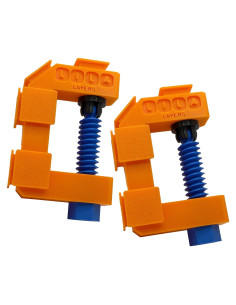 Abrazaderas C Hot Wheels Juego de 2 para Pistas