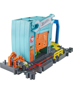 Hot Wheels Garaje del Cocodrilo + Set de Juego + 5 Acciones 2