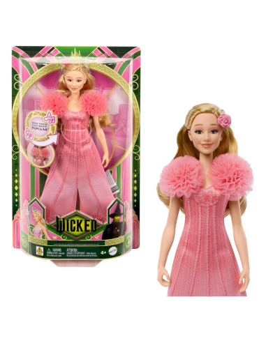 Muñeca Glinda cantando de Mattel - Inspirada en Wicked