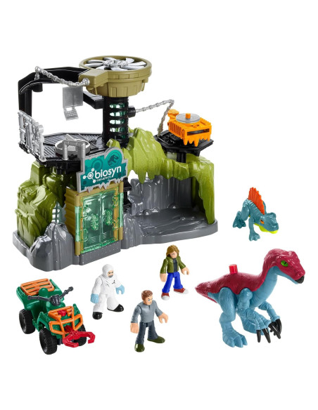 Set de Juego Fisher-Price Imaginext Mundo Jurásico con Figuras
