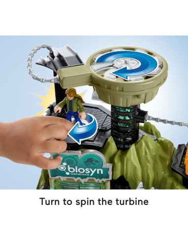 Set de Juego Fisher-Price Imaginext Mundo Jurásico con Figuras