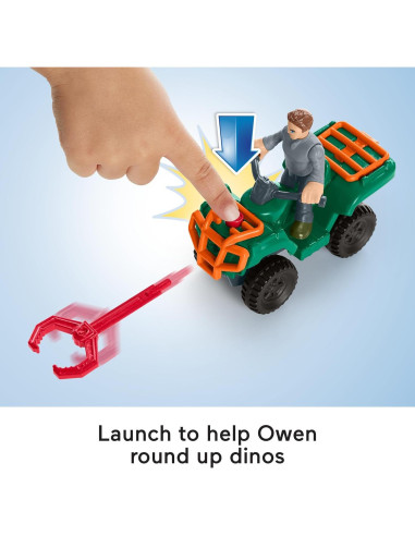 Set de Juego Fisher-Price Imaginext Mundo Jurásico con Figuras