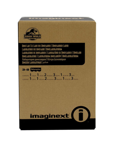 Set de Juego Fisher-Price Imaginext Mundo Jurásico con Figuras