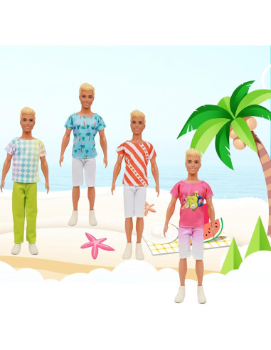 10 Conjuntos Ropa para Muñecos TimDtvo 29 cm Casual