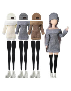 Geyoga Set 12 Piezas Ropa y Accesorios para Muñecas 30 cm