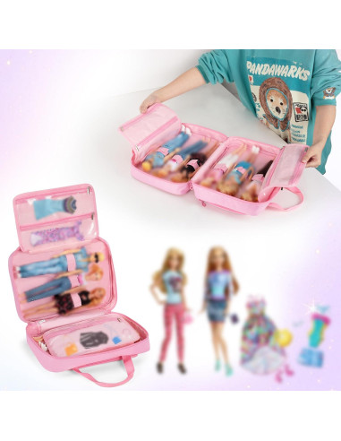 Funda de Transporte GRAOSO para Muñecas 30,48 cm Rosa