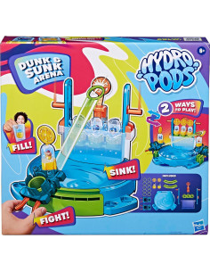 Hasbro Hydro Pods Arena Dunk & Sunk con 2 Personajes 2