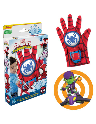 Guante de Agua Spidey y Sus Asombrosos Amigos Hasbro 3+ Años