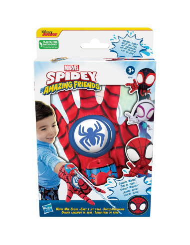 Guante de Agua Spidey y Sus Asombrosos Amigos Hasbro 3+ Años