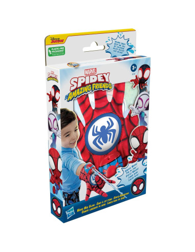 Guante de Agua Spidey y Sus Asombrosos Amigos Hasbro 3+ Años
