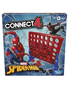 Conecta 4 Hasbro Marvel Spider-Man Juego de Estrategia 2 Jugadores