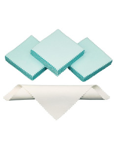 Juego de paños para limpiar joyas USHIGOO 32 Pcs ecológicos