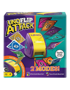 Juego de Cartas Mattel UNO Flip Attack para 2-10 Jugadores