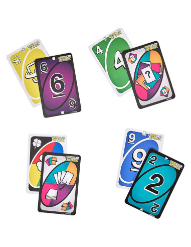 Juego de Cartas Mattel UNO Flip Attack para 2-10 Jugadores