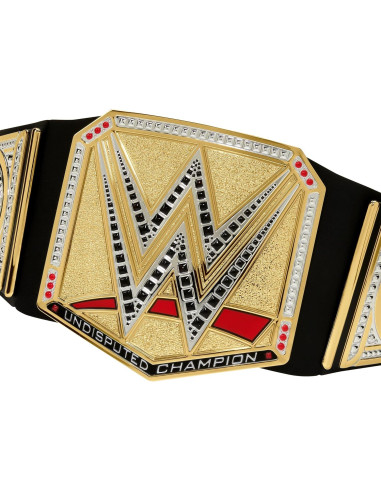 Cinturón Campeonato WWE Mattel Universal Indiscutido 96 cm