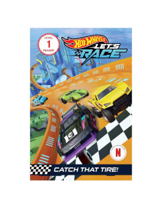 Hot Wheels Let's Race: Catch that Tire! (Mattel Reader, Level 1)