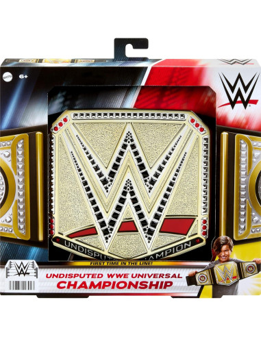 Cinturón Campeonato WWE Mattel Universal Indiscutido 96 cm