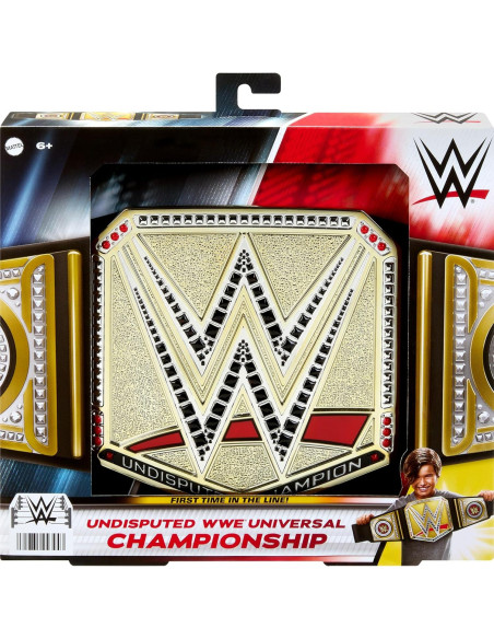 Cinturón Campeonato WWE Mattel Universal Indiscutido 96 cm