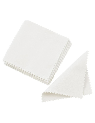 Paño de Limpieza de Joyería de Plata 50PCS Puppysew