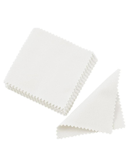 Paño de Limpieza de Joyería de Plata 50PCS Puppysew