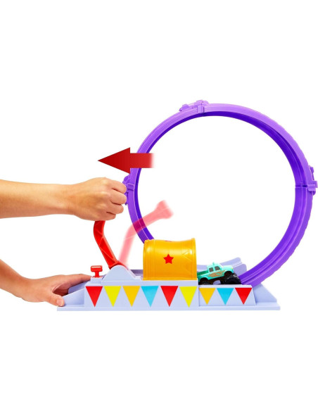 Mattel Cars Playset Circo con Ivy Monster Truck y Lanzador