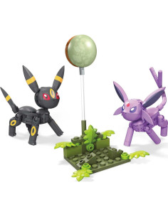 Juguete de Construcción MEGA Pokémon Umbreon y Espeon 122 Piezas 2