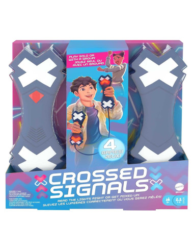 Juego Electrónico Crossed Signals Mattel con Varitas de Luz