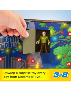 Calendario de Adviento Fisher-Price Jurassic World 25 Juguetes 2