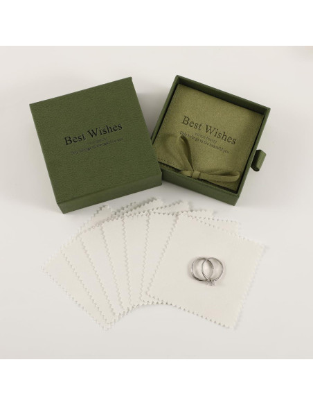 Paño de Limpieza de Joyería de Plata 50PCS Puppysew