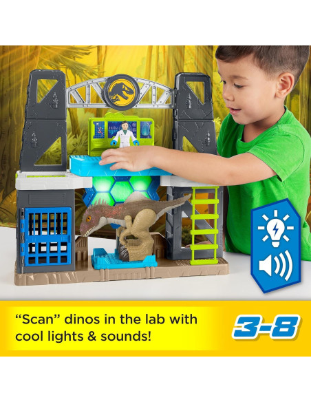 Juguete Dinosaurios Imaginext Fisher-Price HVY26 con Luces