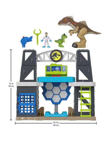 Juguete Dinosaurios Imaginext Fisher-Price HVY26 con Luces