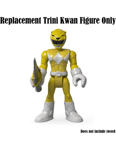 Figura Reemplazo Trini Kwan Imaginext Power Rangers DRY12