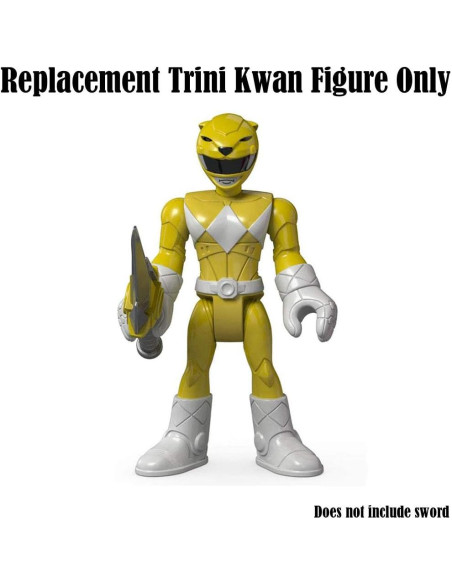 Figura Reemplazo Trini Kwan Imaginext Power Rangers DRY12